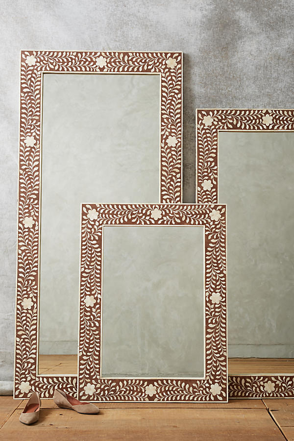 Bone Inlay Mirror