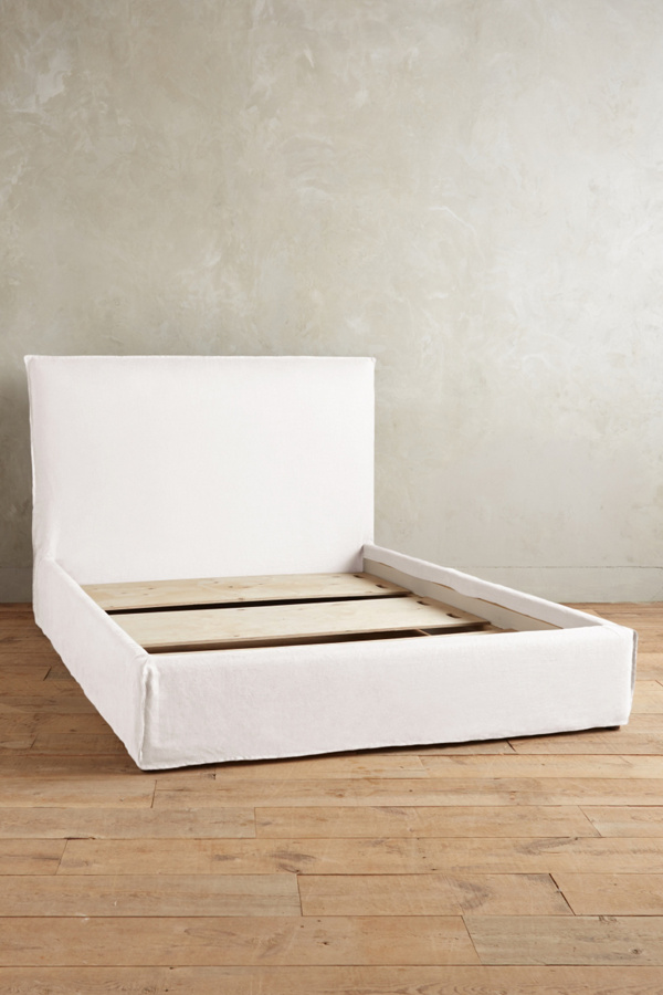 Belgian Linen Carlier Slipcover Bed Anthropologie