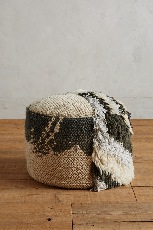Tufted Takara Pouf Anthropologie