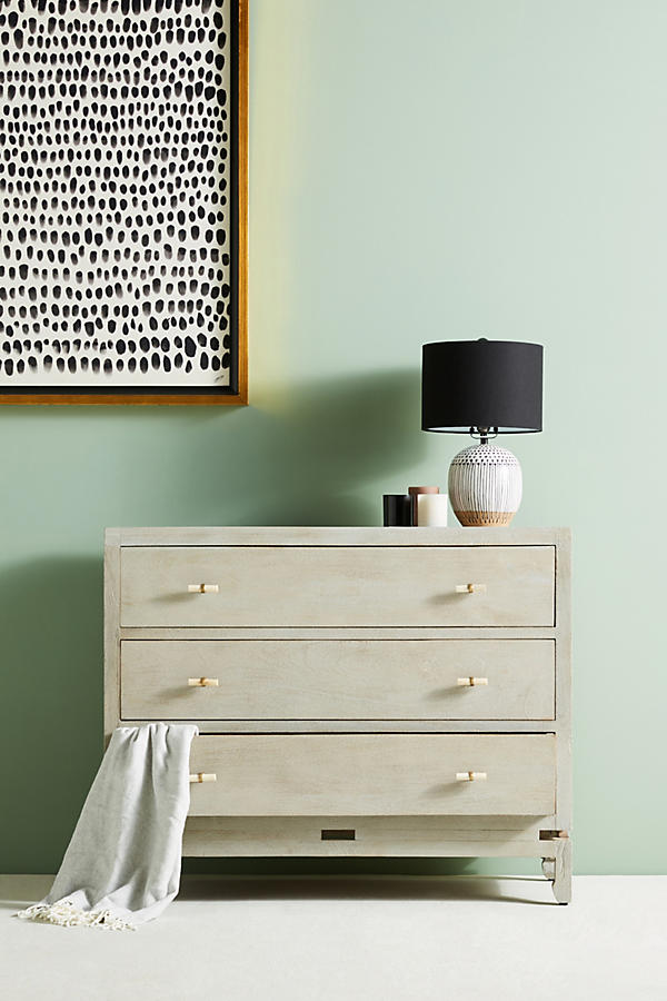 Slide View: 1: Tanah Three-Drawer Dresser