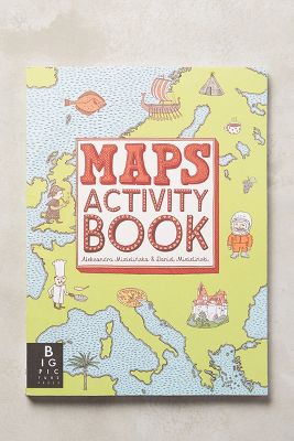 Maps Activity Book - anthropologie.com