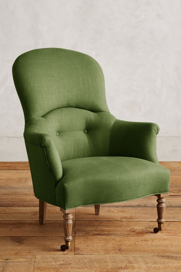 Linen Parker Armchair Anthropologie
