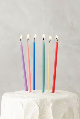 Beeswax Birthday Candles Anthropologie