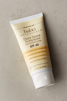 Babo Botanicals Daily Sheer Sunscreen