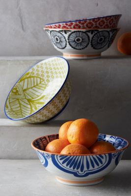 Inside Out Serving Bowl | Anthropologie