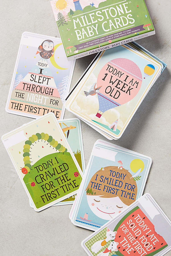 Milestone Baby Cards