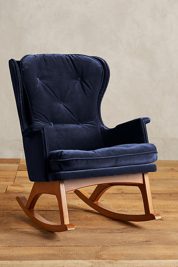 Slide View: 1: Velvet Finn Rocker