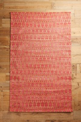 Stitched Pyramid Rug | Anthropologie