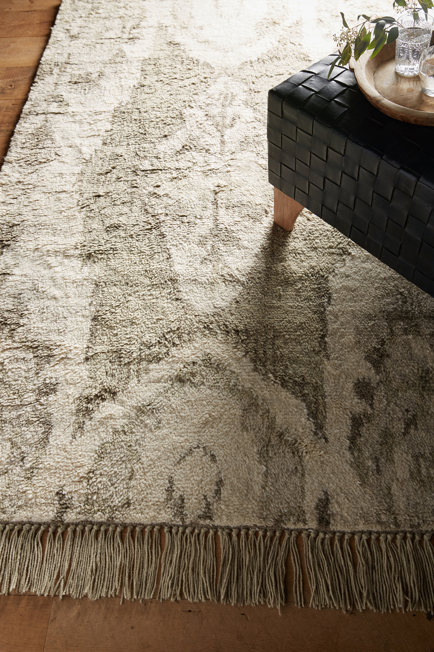 Stretched Ikat Rug Anthropologie