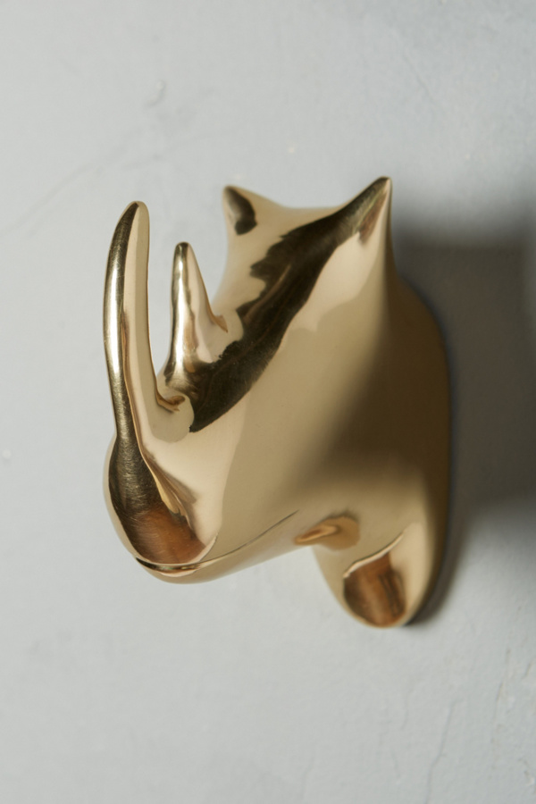 Gleaming Safari Bust Anthropologie