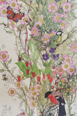 Bird Sanctuary Wallpaper | Anthropologie