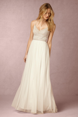 Image of wedding dress anthropologie