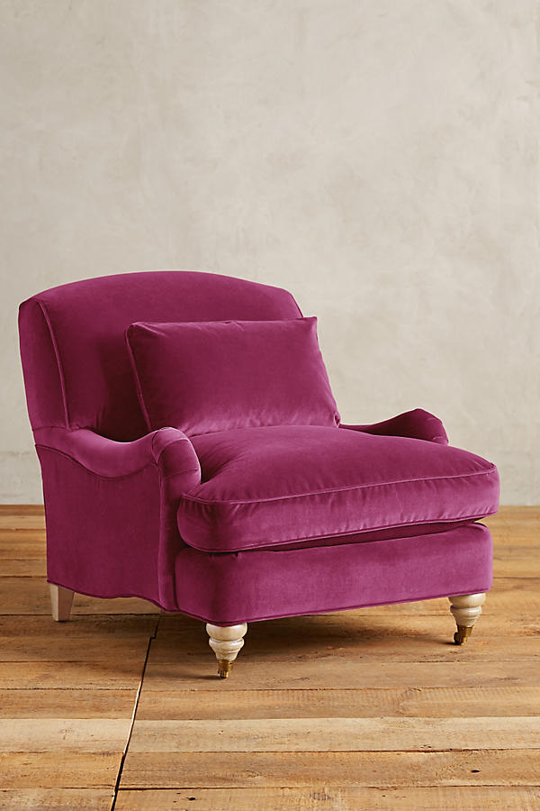 Velvet Glenlee Chair, Wilcox