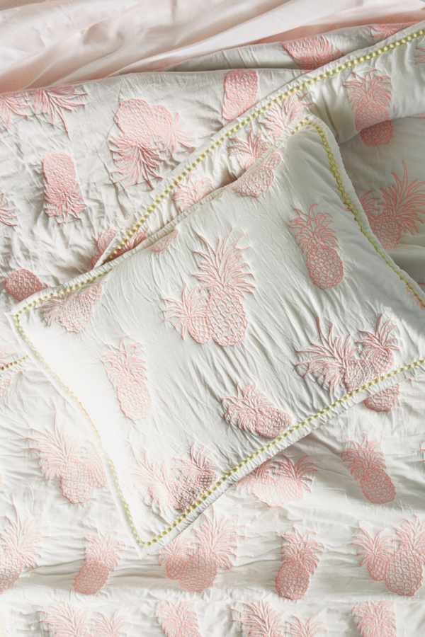 Pineapple Toddler Quilt Anthropologie