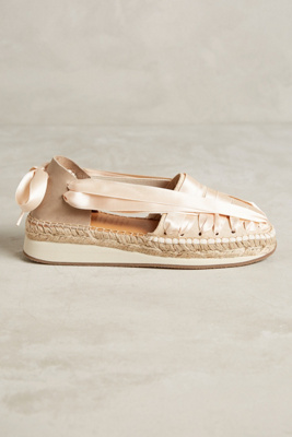 Naguisa Ribbon Espadrilles Anthropologie