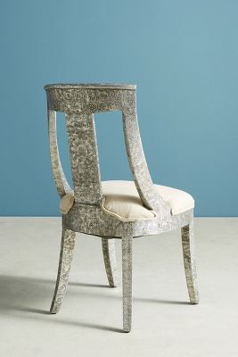 HandEmbossed Dining Chair Anthropologie