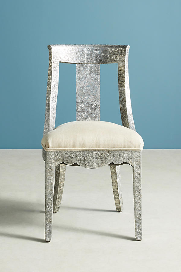 Hand-Embossed Dining Chair