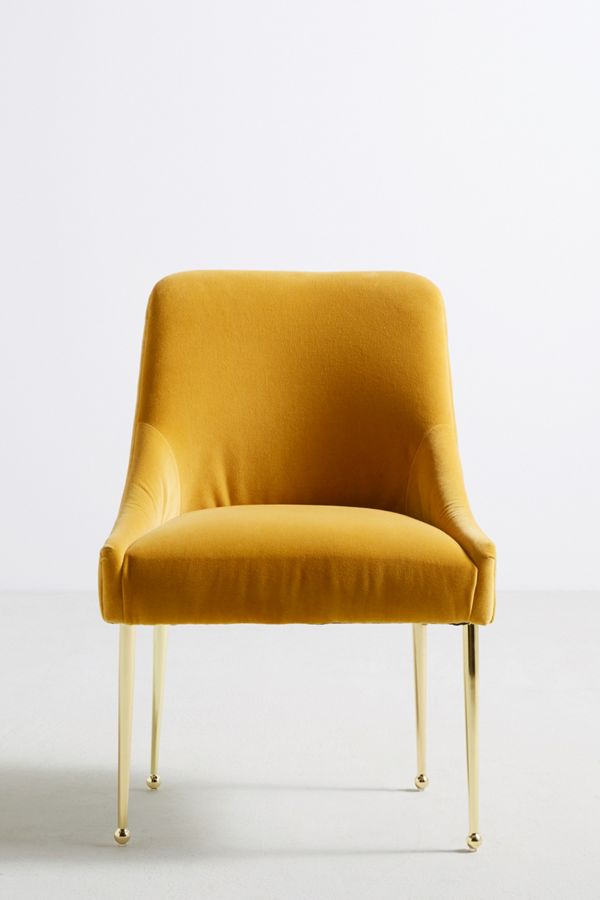 Slide View: 1: Velvet Elowen Chair