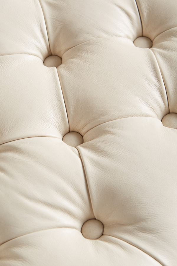Premium Leather Florence Ottoman Anthropologie