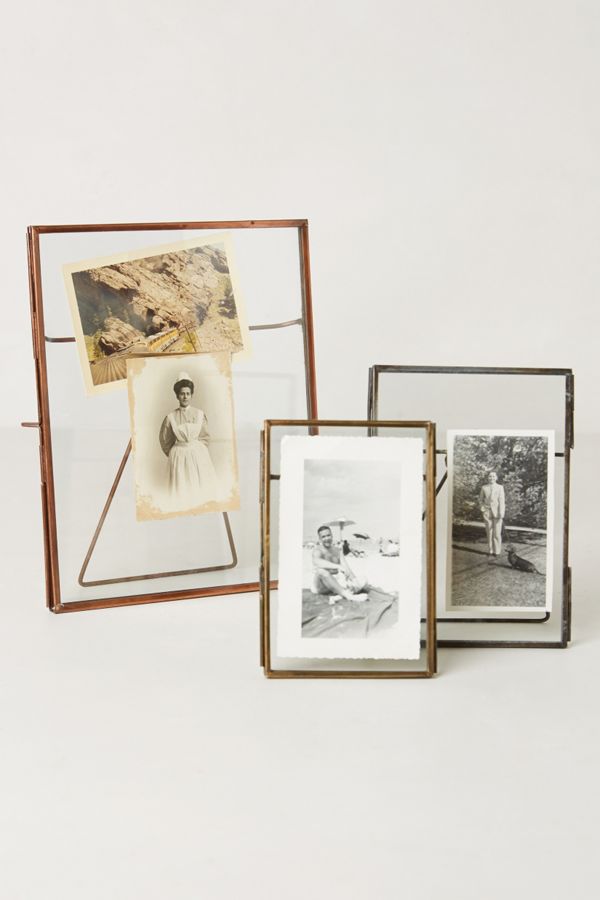 Pressed Glass Photo Frame Anthropologie