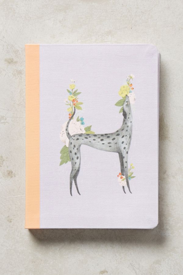 Woodland Monogram Journal | Anthropologie