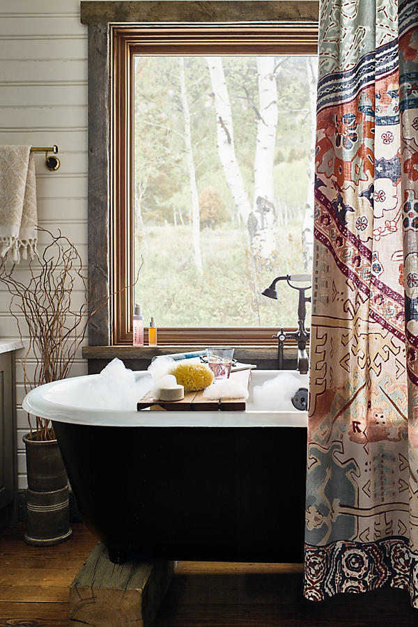Risa Shower Curtain Anthropologie