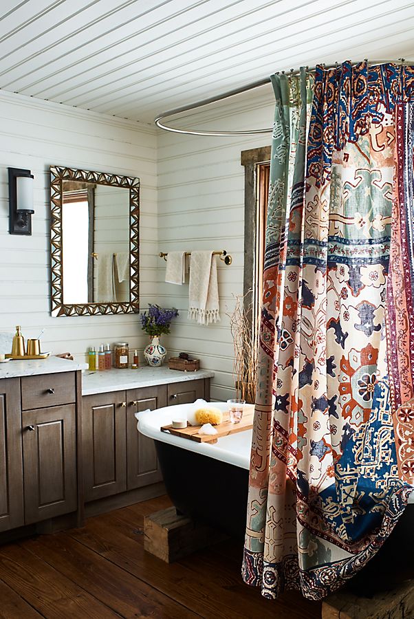 Risa Shower Curtain Anthropologie
