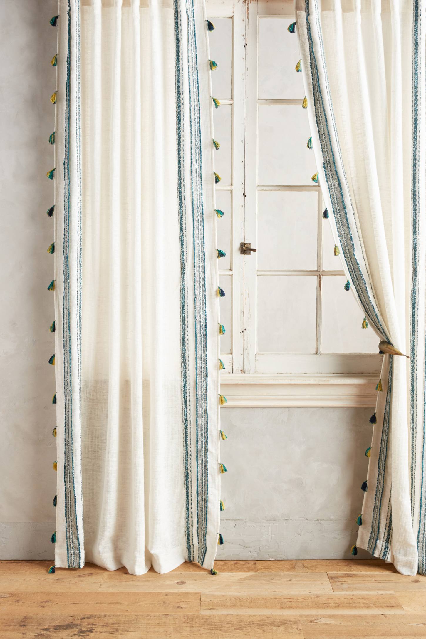 Fete Tassel Curtain Anthropologie
