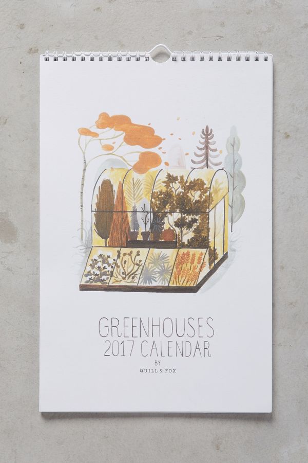 Greenhouses 2017 Calendar | Anthropologie