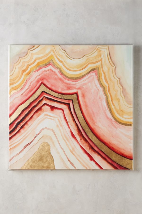 Golden Agate Wall Art | Anthropologie