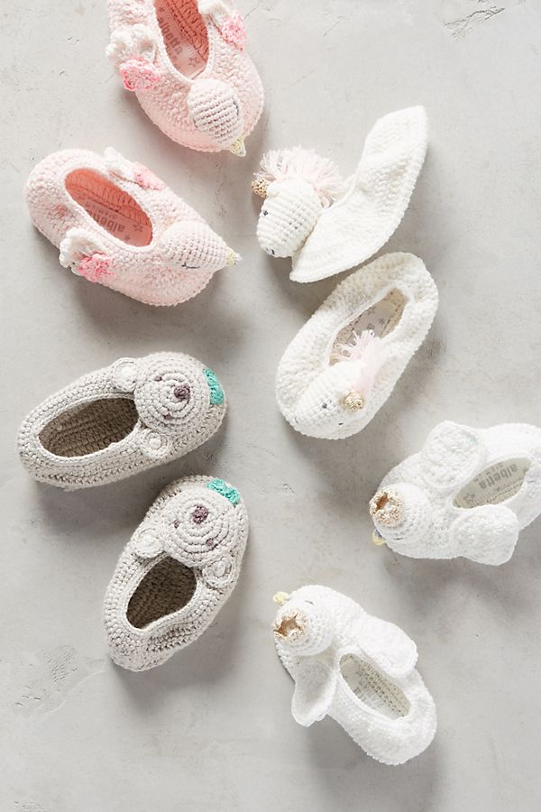 Slide View: 2: Crocheted Booties