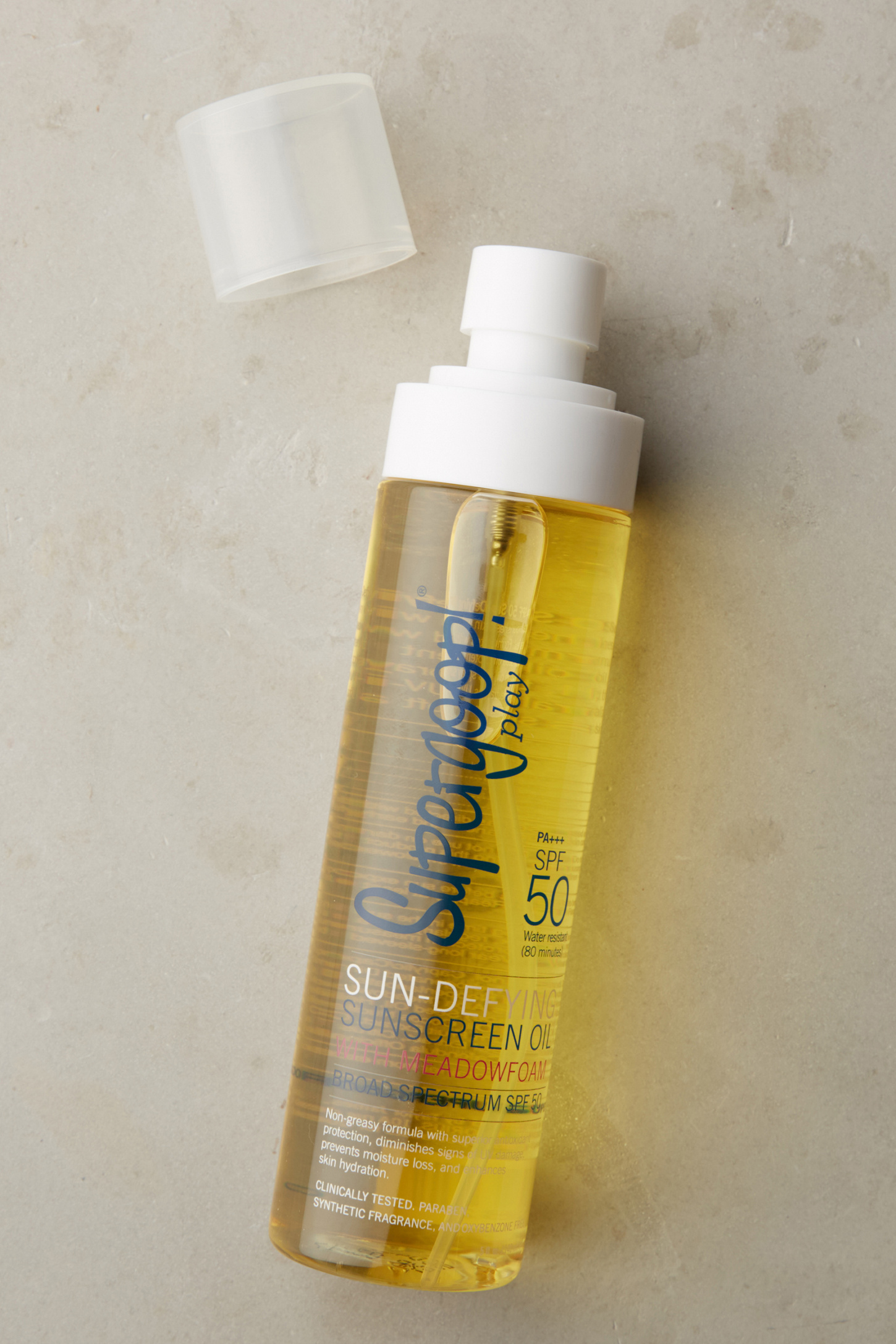 Supergoop! SunDefying Sunscreen Oil With Meadowfoam Anthropologie