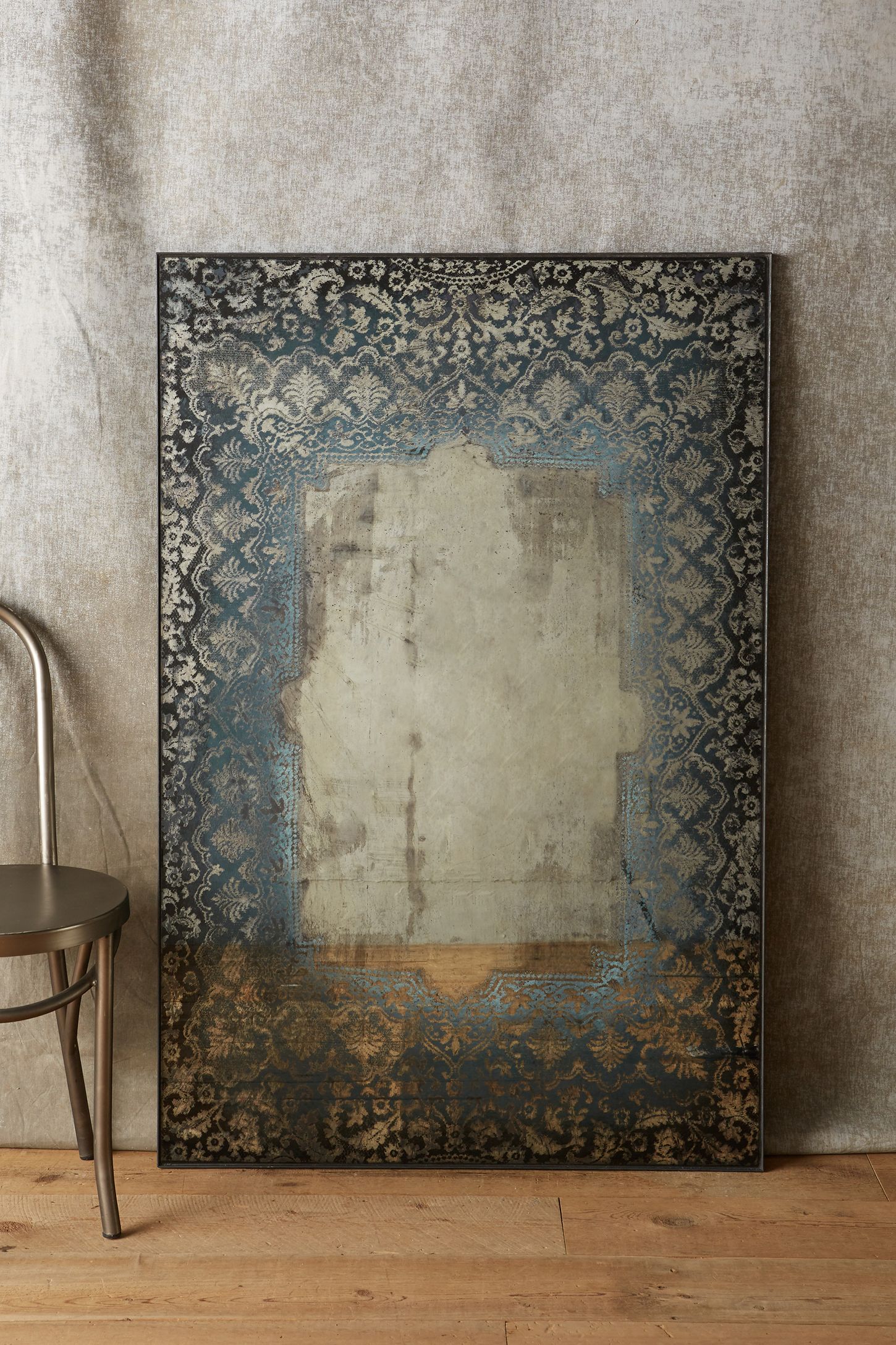 Vintage Distressed Mirror 7