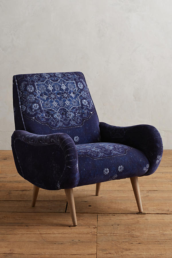 Rug-Printed Losange Chair