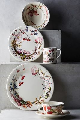 Gien Bouquet Dinner Plate Anthropologie   39889167 095 B10