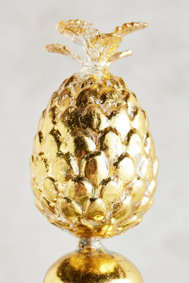 Golden Pineapple Tree Topper Anthropologie