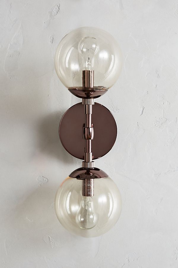 Slide View: 1: Double Perryman Sconce
