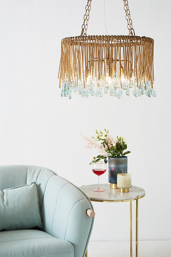 Slide View: 1: Tallis Teardrop Chandelier