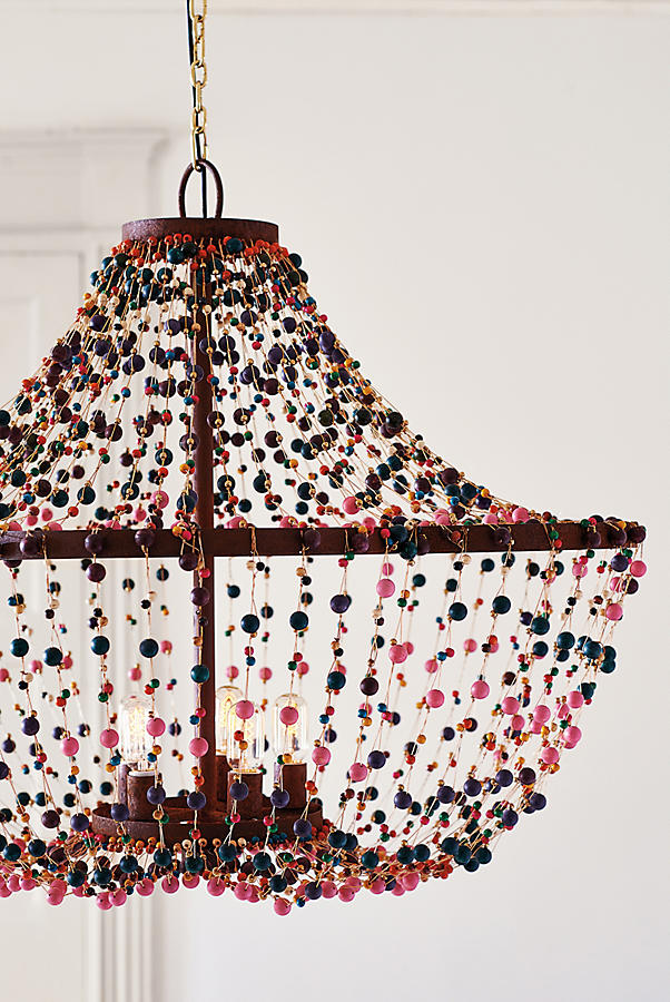 Slide View: 1: Abalorio Chandelier