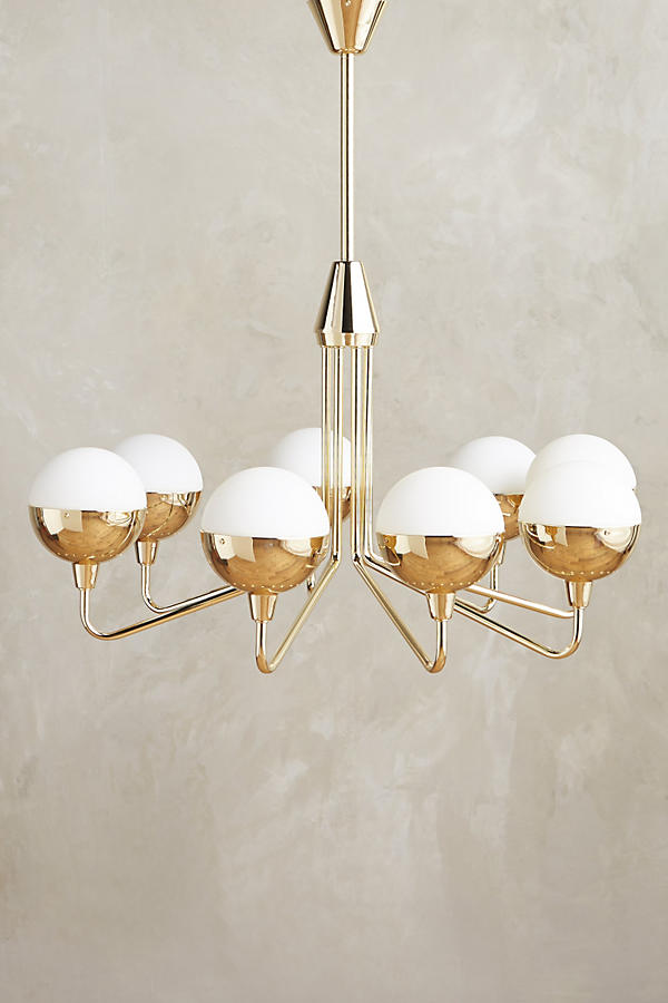 Anchored Orb Chandelier