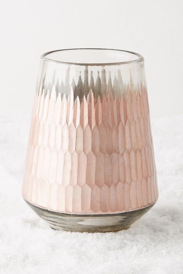 Feathered Glass Hurricane