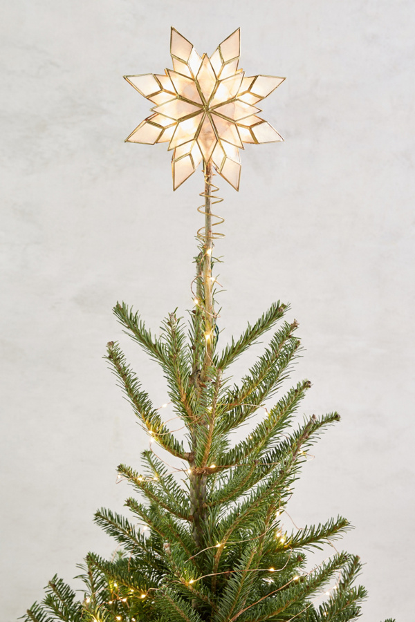 gold star tree topper