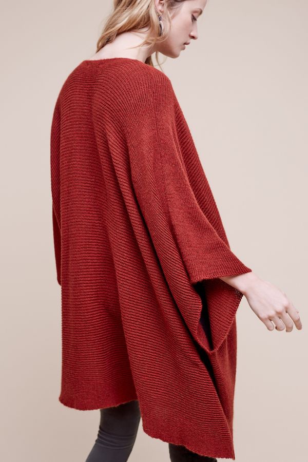 Isabel Oversized Poncho | Anthropologie