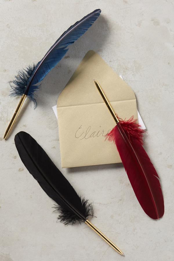 Turkey Feather Pen