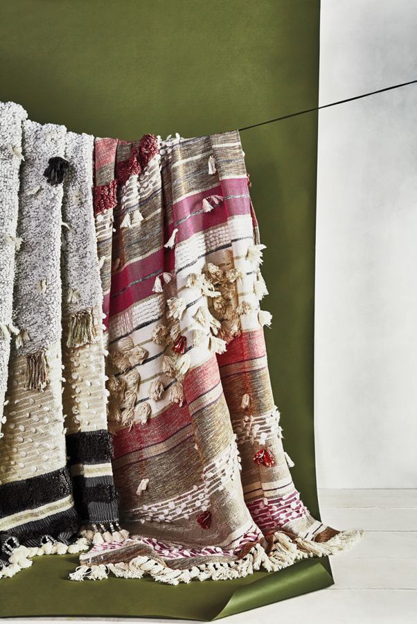 Open Market Throw Blanket Anthropologie