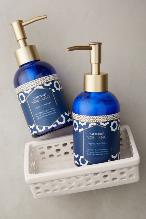 Capri Blue Volcano Hand Soap & Lotion Caddy | Anthropologie