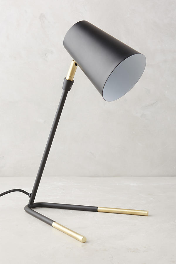 Gold-Dipped Task Lamp