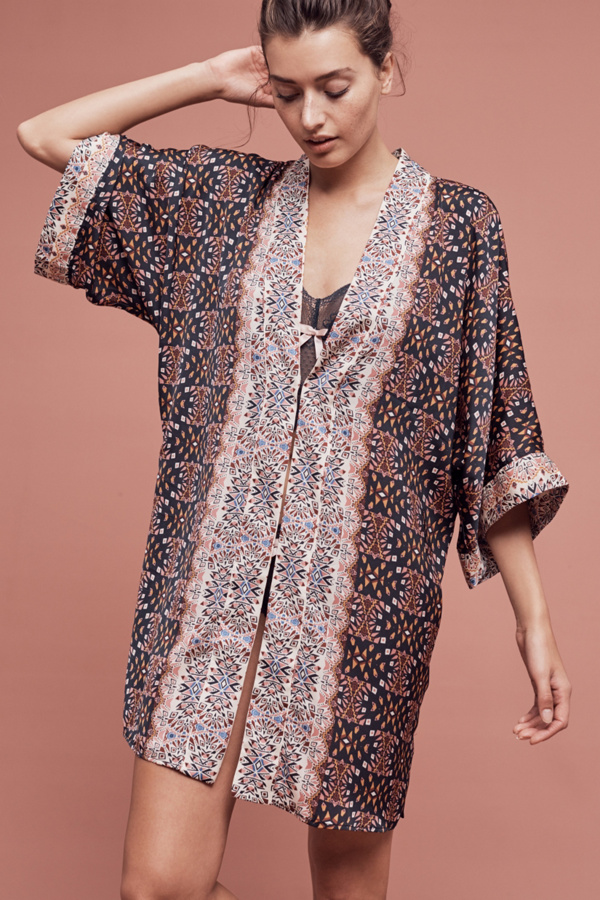 SleepIn Sunday Kimono Robe Anthropologie