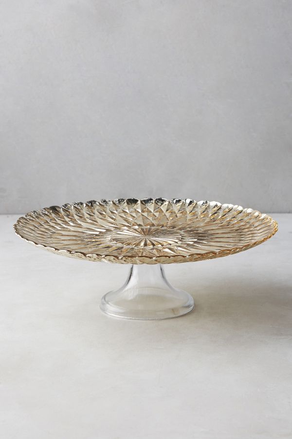 Mercury Glass Cake Stand Anthropologie 3940