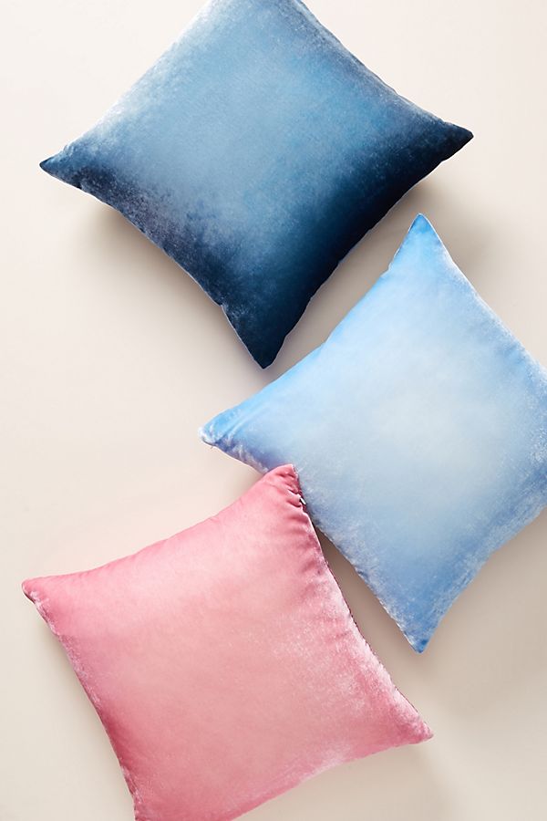 Slide View: 3: Kevin O'Brien Ombre Velvet Pillow